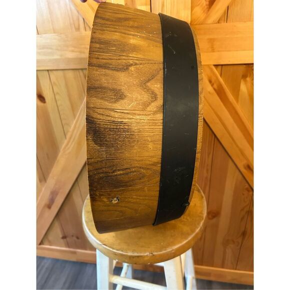 Vintage Miller Lite A FINE PILSNER BEER Barrel End Round Sign 18x18. Bar-mancave - Picture 5 of 9